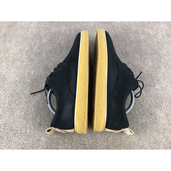 ECCO Crepetray Shoes Women’s Sz US 10/EU 41 Black Suede Derby Casual Gum Outsole - Picture 8 of 14